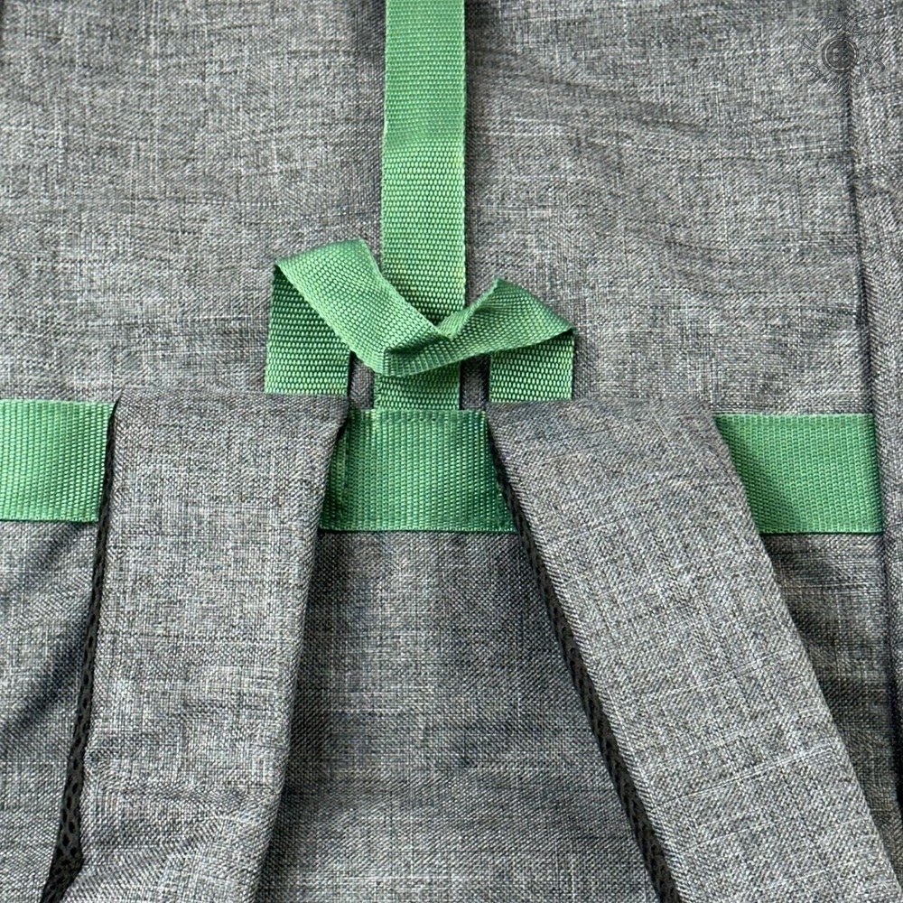 NWT Heineken Soft Side Cooler Backpack Gray Insulated Fold-Top Korean‎ Promo - Picture 11 of 12